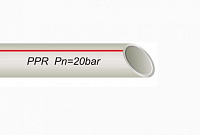 ПП VS ® Труба PPR-PERT d32 хол.вода (зеленые буквы)