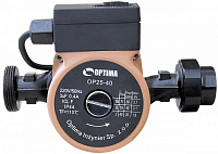 Циркуляционный насос Optima OP25-40 130 mm+гайки,+кабель с вилкой